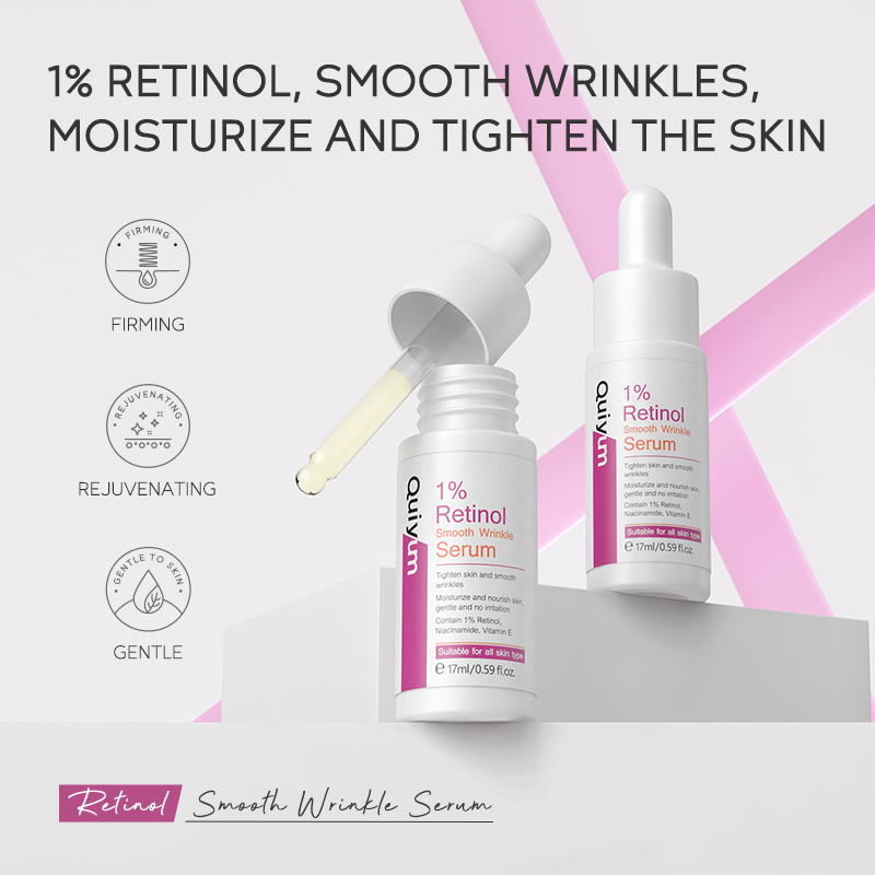 Niacinamide Brightening Serum - Quiyum 1% Retinol Smooth Wrinkle Serum