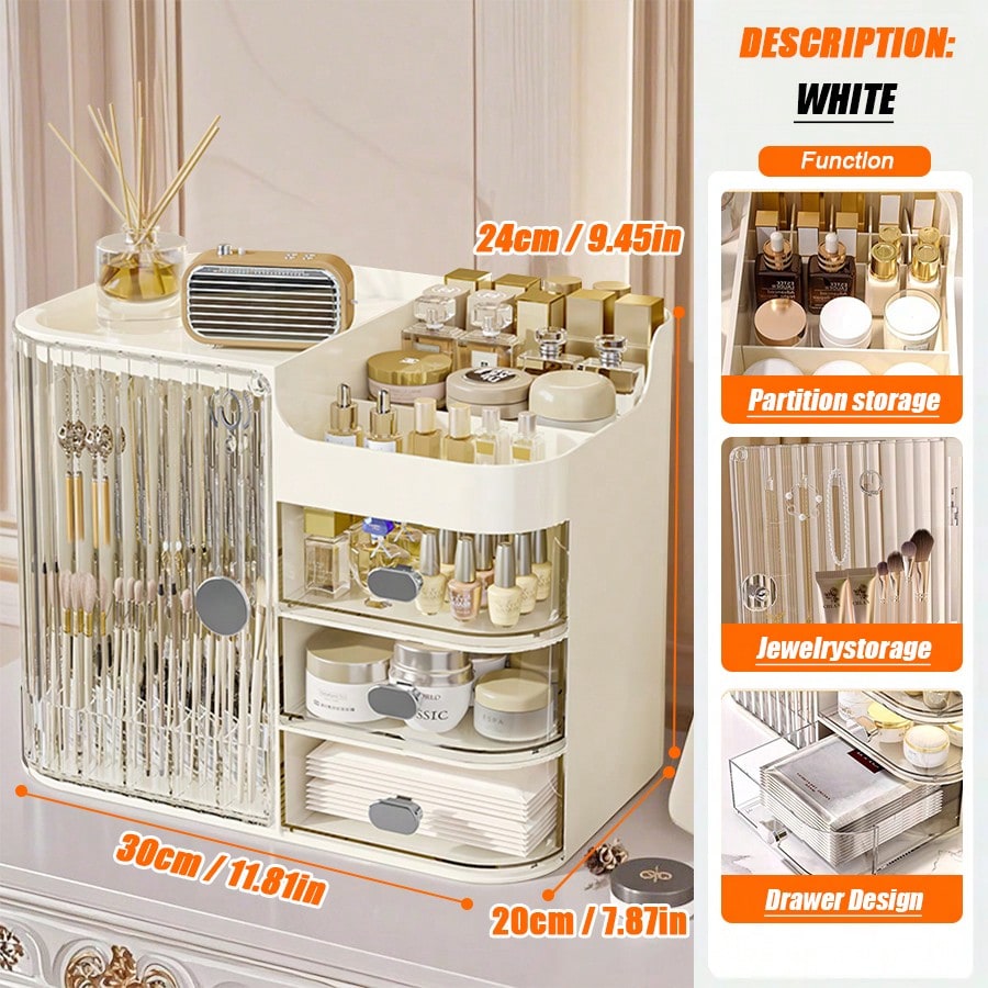 Large Capacity Vanity Makeup O - Skincare B Erl 评论和价格