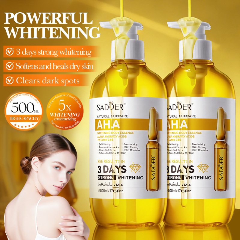 SADOER AHA Whitening Body Esse - Niacinamide Brightening Serum 评论和价格