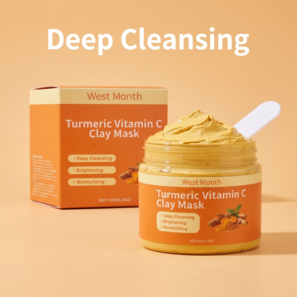 Turmeric Vitamin C Clay Mask B - Mud Mask Kaolin 评论和价格
