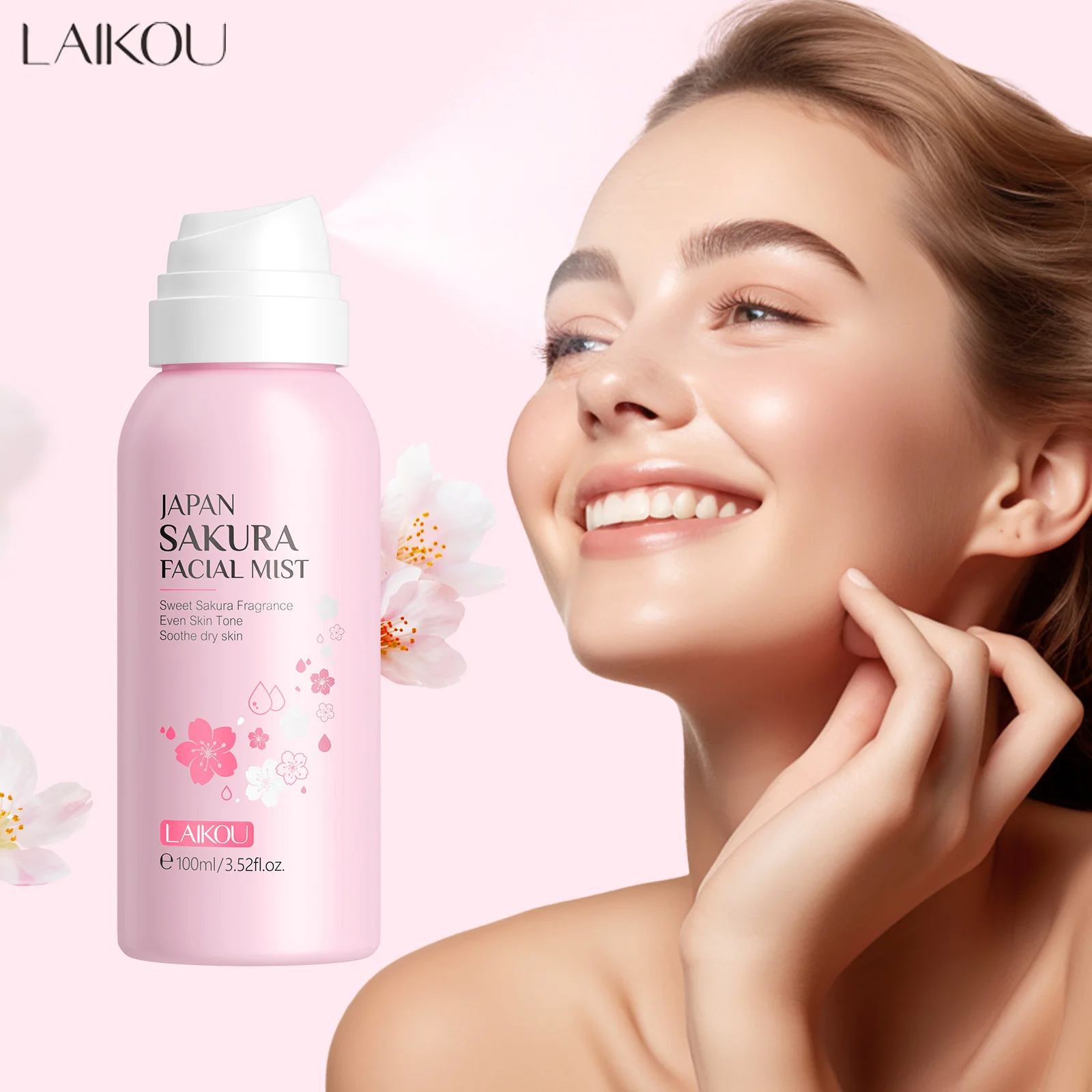 LAIKOU Sakura Facial Mist Brig - Niacinamide Brightening Serum 评论和价格