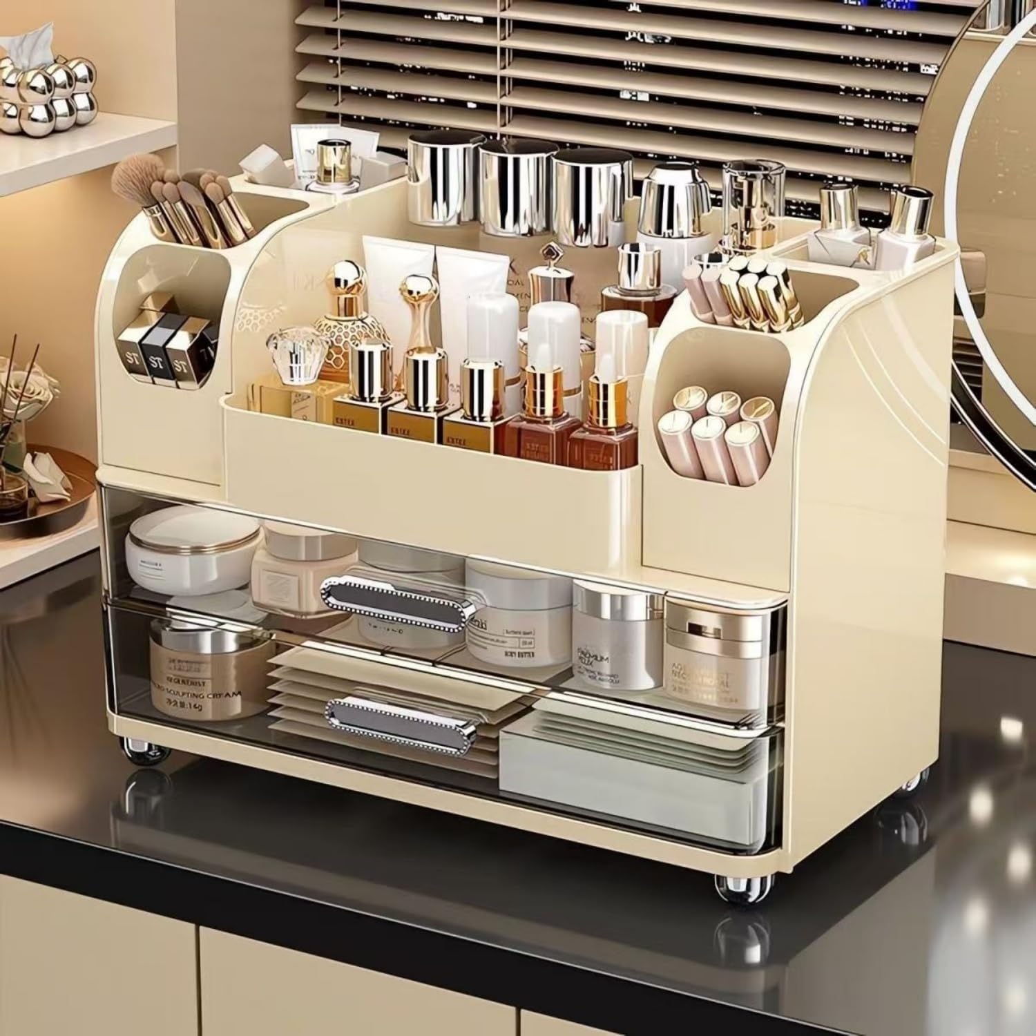 Makeup Organizer with Drawers  - Skincare B Erl 评论和价格