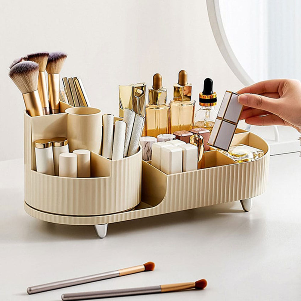360° Rotatable Makeup Storage  - Skincare B Erl 评论和价格