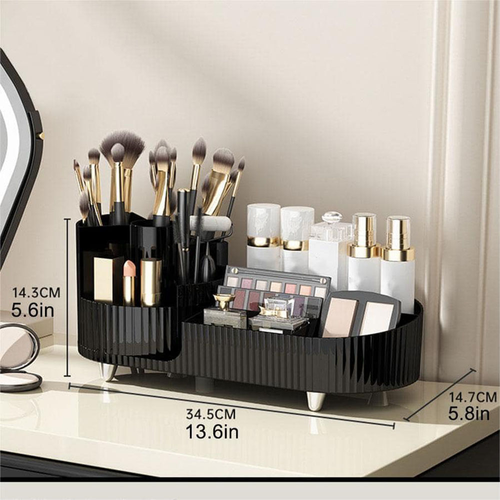 360° Rotatable Makeup Storage  - Skincare B Erl 评论和价格